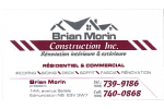 Logo de Brian Morin Construction inc Logo de Brian Morin Construction inc