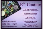 Logo de E4 couture Logo de E4 couture