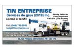 Photo de Tin Entreprises Service de grue Inc. Photo de Tin Entreprises Service de grue Inc.